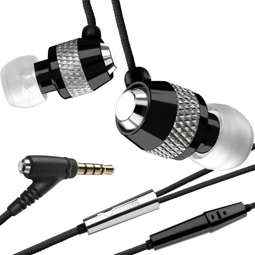V-MODA Vibe Duo Earbuds/Headset (iPhone Compatible) - Black