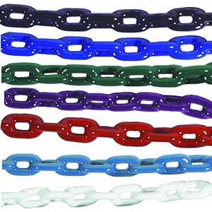 Greenfield VINYL COATED CHAIN 1 4X4' 2115-PUR (Image for Reference) by