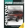 Ford Ranger, Explorer, and Mountainer, 1991-99 (Chilton's Total Car Care Repair Manual)