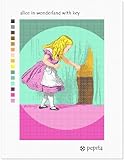 Alice In Wonderland With Key Needlepoint Kit