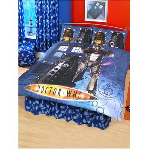ZAP Dr Who Cyberman Duvet Set, Double