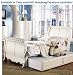 Princess Collection White Twin Sleigh Bed Bedroom Furniture