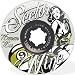Sector 9 76mm 75a 9-Balls w/Yellow Skateboard Wheels (Set Of 4)