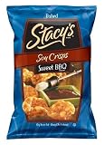 Stacys Soy Crisps, Sweet BBQ, 1-Ounce Bags (Pack of 48)