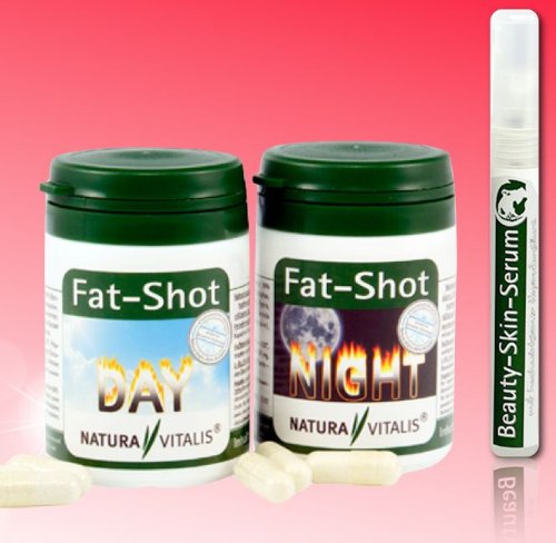 Natura Vitalis Fat Shot 2tlg Set + 1 Stick Hyalurons&auml;ure Preisvergleich