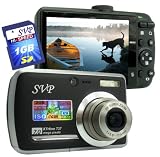 SVP Xthinn-737, 7.0MP, CCD Panasonic Sensor with 3x Optical zoom, 3 TFT LCD (Free-1GB High Speed SD Memory Card)
