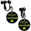 Irish I Were Drunk Clip on Earrings