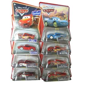 Click here to buy Disney Pixar Cars - Lightning Mcqueen Die Cast Car (Full Set of 8) by Disney.