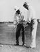 The American Golfer John D. Rockefeller and S.J. Peabody Photograph, Framed Print (18x24-inch)