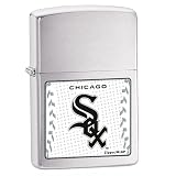 Zippo Chicago White Sox Satin Chrome Lighter