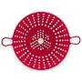 Chef'n Sleekstor VeggiSteam 8-1/2-Inch Silicone Steamer, Cherry