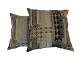 Newport Layton Home Fashions 2-Pack Amherst Pillow, Black