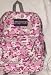 Jansport Superbreak Backpack Purple Camoflauge