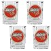 Charlotte Bobcats NBA 4pc Square Shot Glass Set by Great American Products