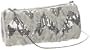 Whiting & Davis 4060 Chevron Jelly Roll Clutch