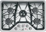 GE Cafe CGP350SETSS 30 Gas Cooktop 5 Sealed Burners