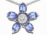 1.33 cttw Tanzanite Pendant LIFETIME WARRANTY