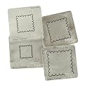 Cuttlebug Diecut Tool Kit - Scallop Squares (2x2")
