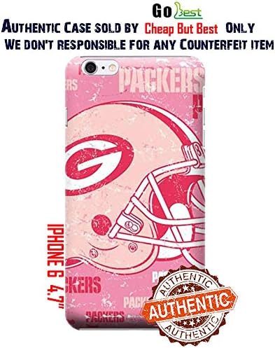 iPhone 6 Cases, NFL - Green Bay Packers - Blast Pink - iPhone 6 Cases - High Quality PC Case