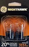 GE 3157NH/BP2 Nighthawk Automotive Replacement Bulbs, Pack of 2