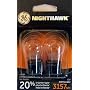 GE Nighthawk 3157NH/BP2 Automotive Replacement Bulbs, Pack of 2
