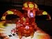 BAKUGAN SEASON 2 NEW LOOSE TRANSLUCENT ORANGE HADES 620G