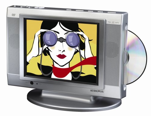 Audiovox FPE1080 8-Inch Flat Panel LCD TV with DVD Player and Card Port