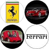Set of 4 FERRARI Sports Car 1.25