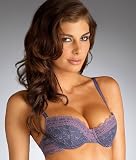Calvin Klein : Calvin Klein Lace Color Block Balconette Bra