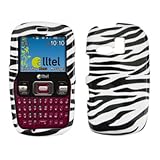 Black and White Zebra Design Hard Cover Crystal Case for Samsung Freeform R ....