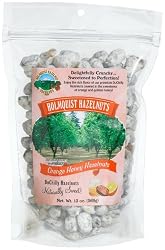 Holmquist Hazelnut Orchards Orange Honey DuChilly Hazelnuts, 13-Ounce Pouches (Pack of 2)