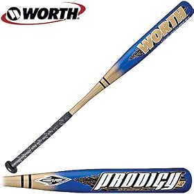 Worth YBCX12 Prodigy Youth Baseball Bat (-12) by Worth