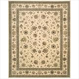 IMAGE OF Nourison 2000 Ivory / Ivory Oriental Rug Size: 7'6