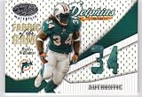 2004 Leaf Certified Materials Fabric of the Game Jersey Number #FG83 Ricky Williams - Miami Dolphins (Piece of Authentic Jersey Number) (Football Cards)