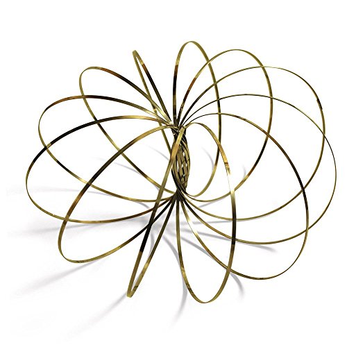 Galactic Globe - Galactic Toy's Original Kinetic Spring Multi-Sensory Fidget Toy - Chameleon Gold