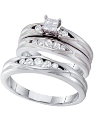 0.48CT DIAMOND FASHION TRIO SET