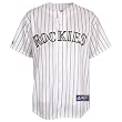 MLB Colorado Rockies Replica Home Jersey, White/Purple