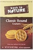Back to Nature Crackers, Classic Round, 8.5 Ounce