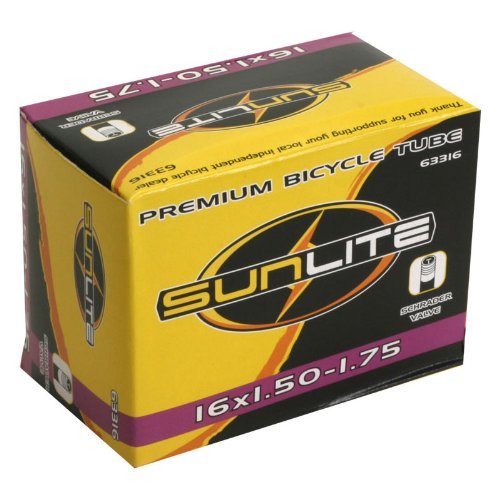 Sunlite Bicycle Tube 16 x 2.125 SCHRADER Valve