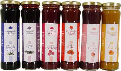 Nectars de Bourgogne Fruit Puree or Coulis, All Natural, Emanuelle Baillard by Nactars de Bourgogne