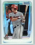 2011 Bowman CHROME Draft Prospects Baseball Card # BDPP1 John Hicks UER - Seattle Mariners (Drafted by Mariners; pictured as Diamondback / Front incorrectly lists as pitcher) (Draft Pick / Prospect / RC - Extended Rookie Card) MLB Trading Card in Screwdown Case!