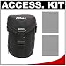 Nikon Coolpix Neoprene Case + (2) EN-EL8 Batteries Kit for S6, S7c, S9, S50, S50c, S51, S51c, S52 & S52c Digital Cameras