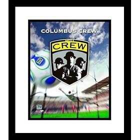 Columbus Crew Framed MLS Team Logo 8x10 Photo