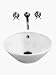 Caroma Leda Vasque Above Counter Sink Biscuit 651048B