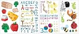 Education Station Numbers Letters Peel and Stick Wall Appliques