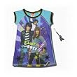 Camp Rock "Feel the Beat" Short-sleeve Dorm shirt w/ bonus keychain for girls.