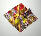 Upbeat Diagonals Silk Oblong Scarf