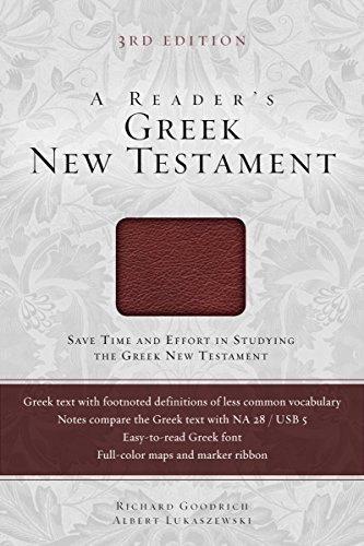 A Reader's Greek New Testament: Third Edition