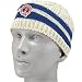 New York Giants Hats : Reebok New York Giants Ladies Tan Retro Logo Braided Knit Beanie