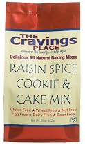 The Cravings Place Raisin Spice Cookie & Cake Mix, 23-Ounce Bags (Pack of 6)